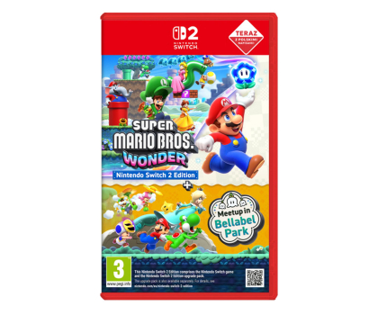 Gra Nintendo Switch Switch Super Mario Bros. Wonder+Meetup in Bellabel p.
